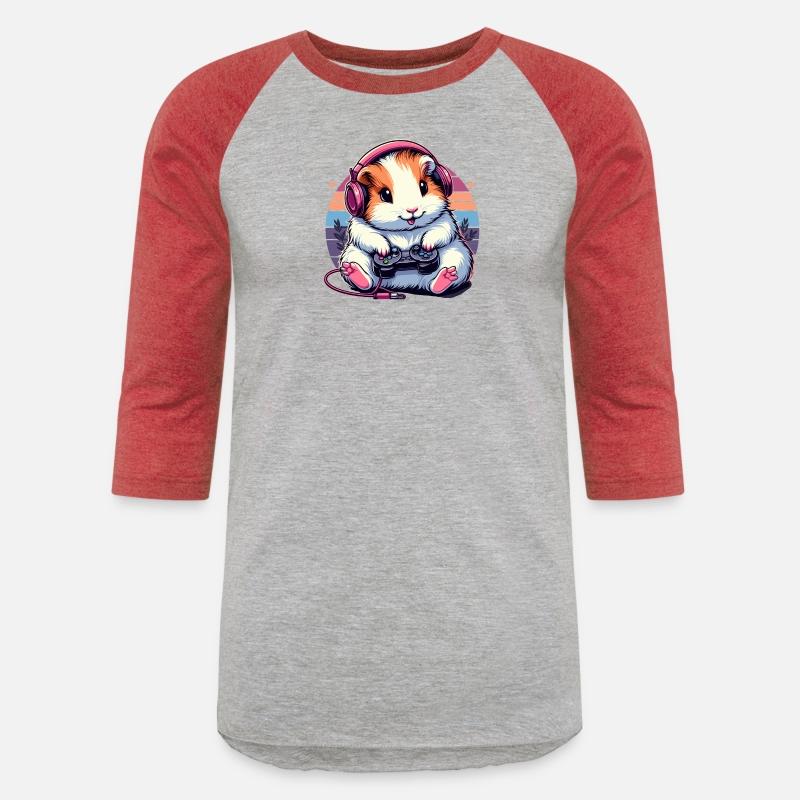 Cute Guinea Pig Fluffy Hamster Video Gamer Control