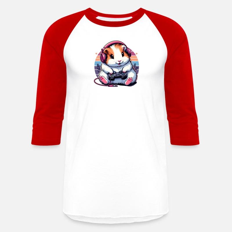Cute Guinea Pig Fluffy Hamster Video Gamer Control