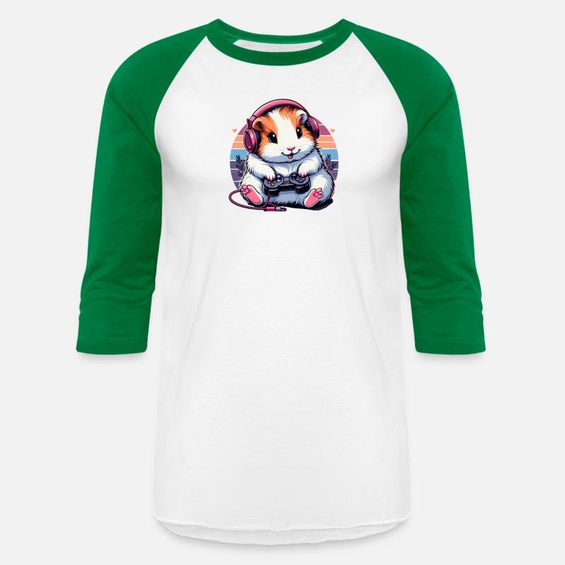 Cute Guinea Pig Fluffy Hamster Video Gamer Control
