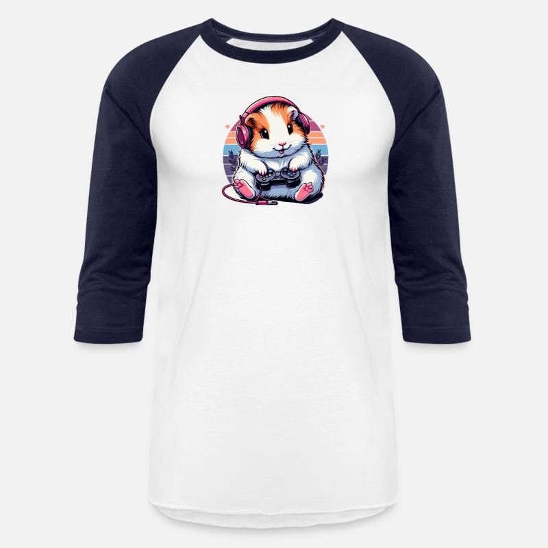 Cute Guinea Pig Fluffy Hamster Video Gamer Control