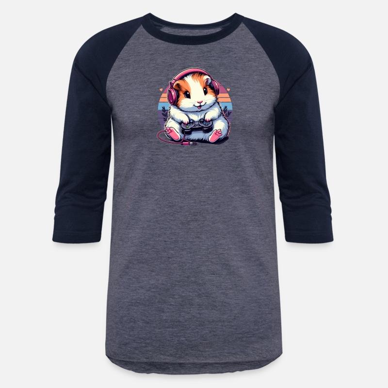 Cute Guinea Pig Fluffy Hamster Video Gamer Control