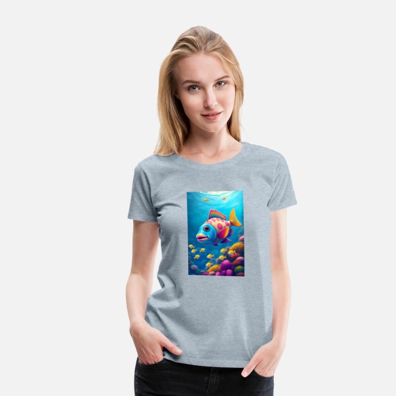 Cute tropical fish