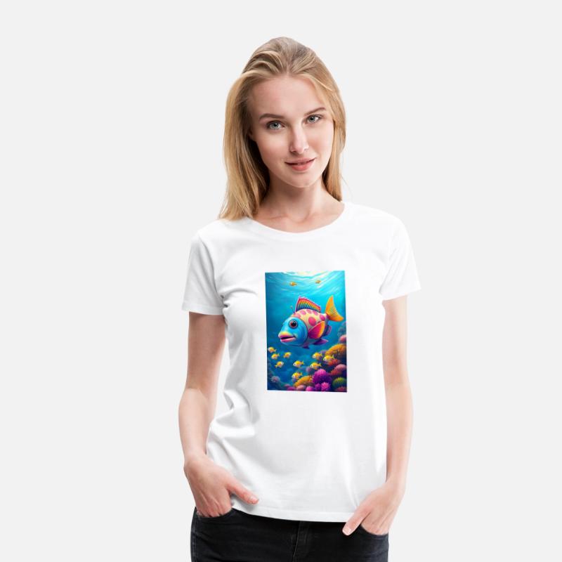Cute tropical fish