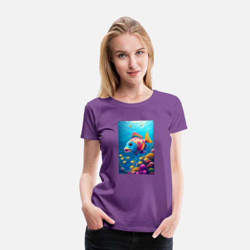 Cute tropical fish