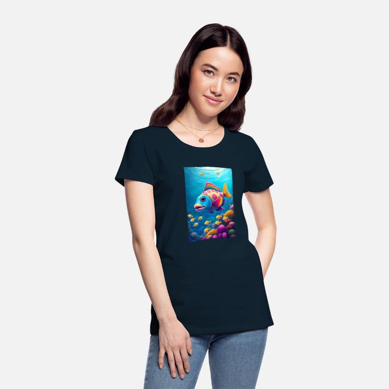 Cute tropical fish