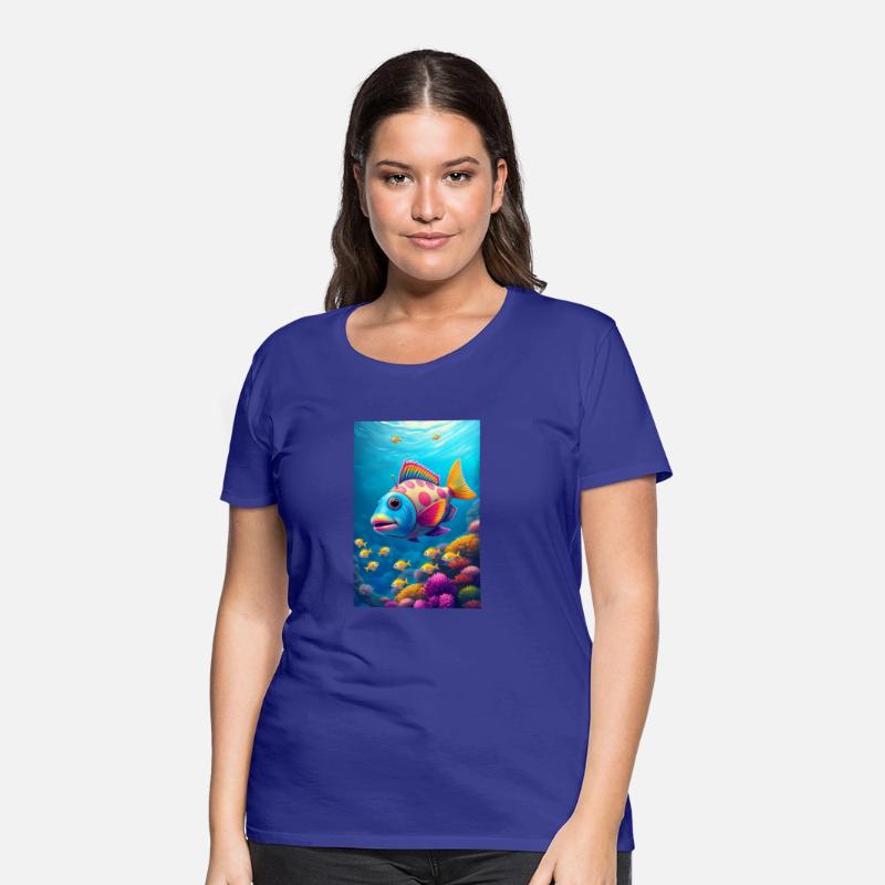 Cute tropical fish