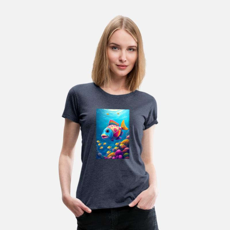 Cute tropical fish