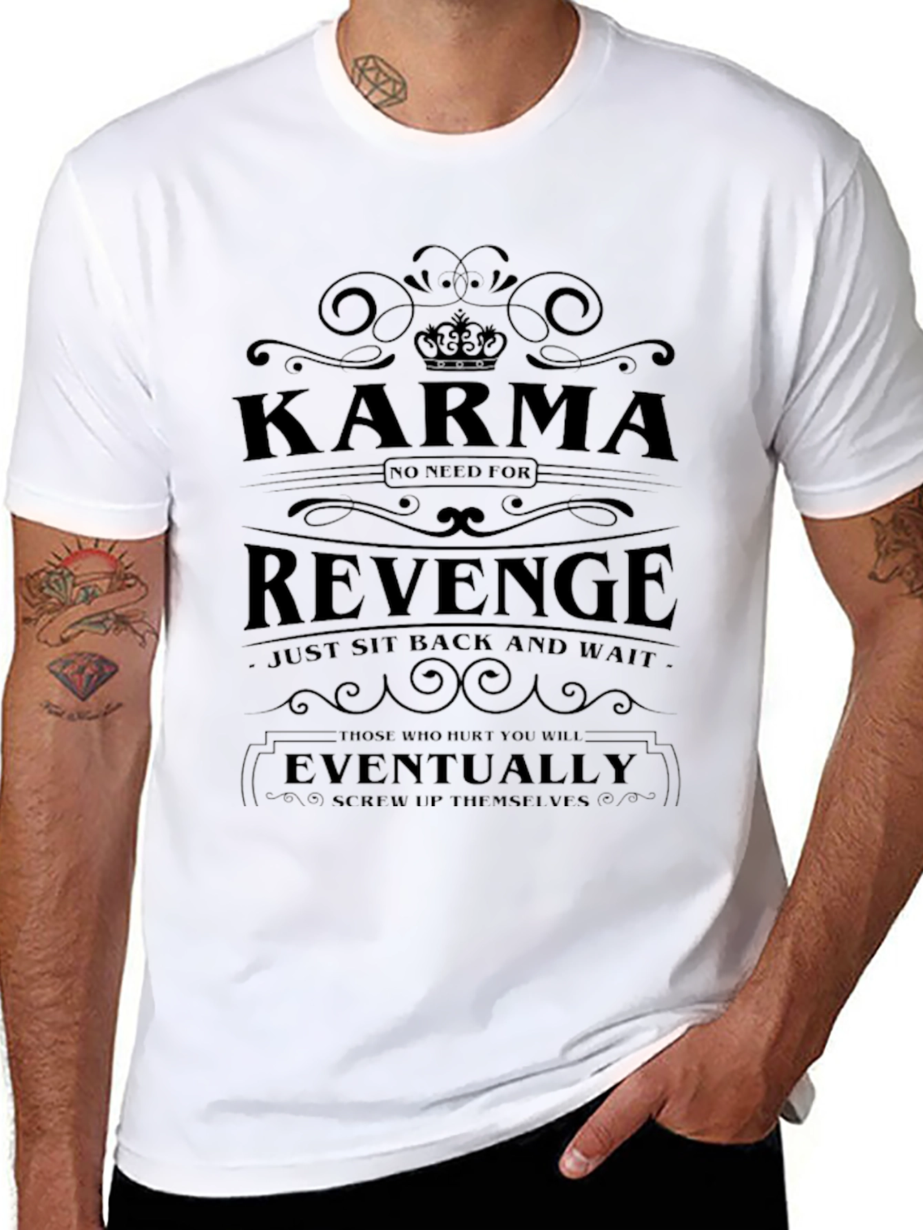 Karma Revenge T-Shirt - Just Sit Back & Wait!