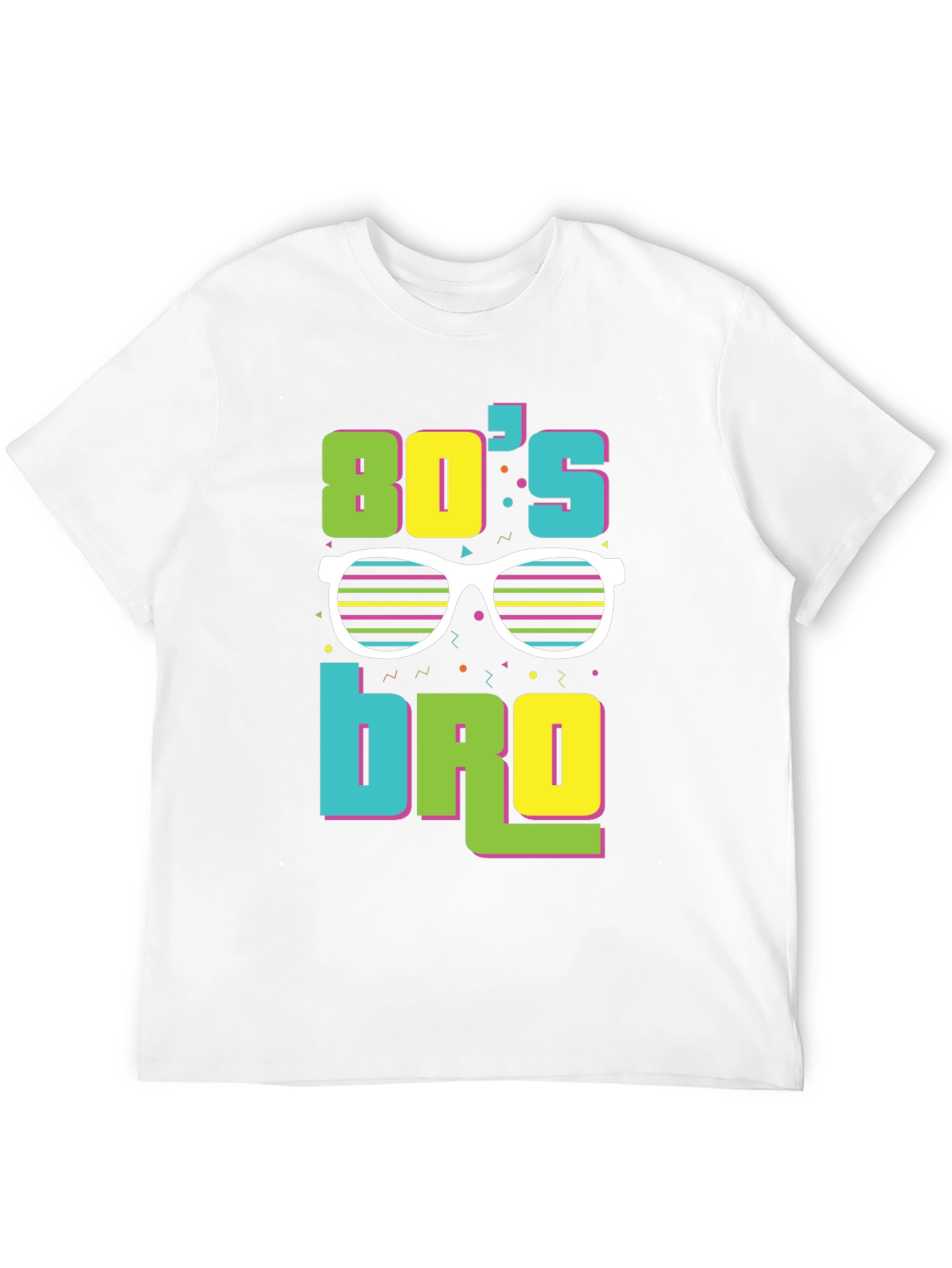 80s Bro T-Shirt - Retro Style