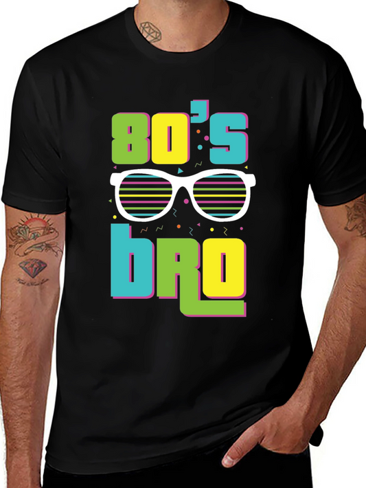 80s Bro T-Shirt - Retro Style