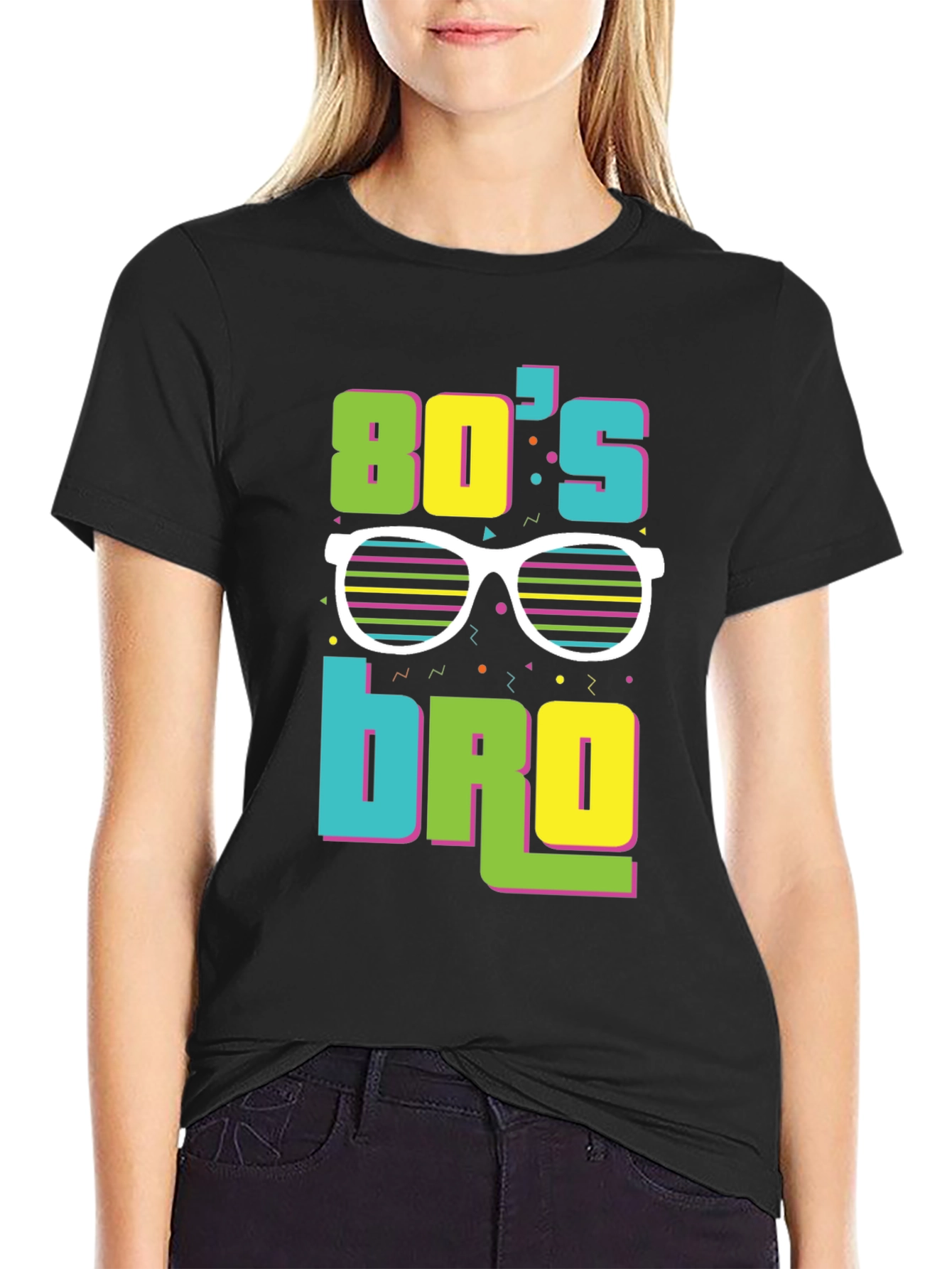 80s Bro T-Shirt - Retro Style