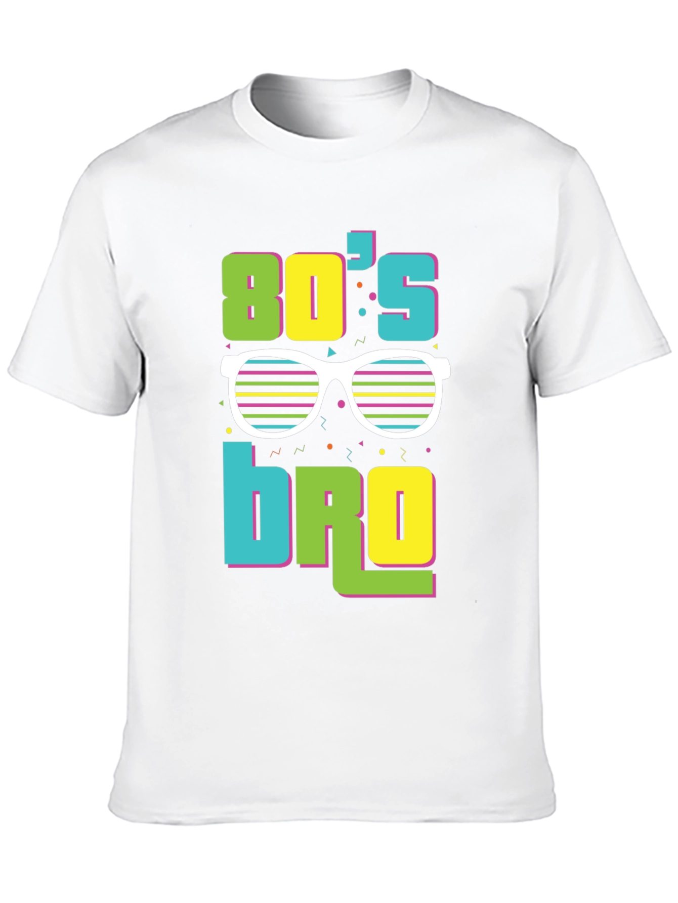 80s Bro T-Shirt - Retro Style