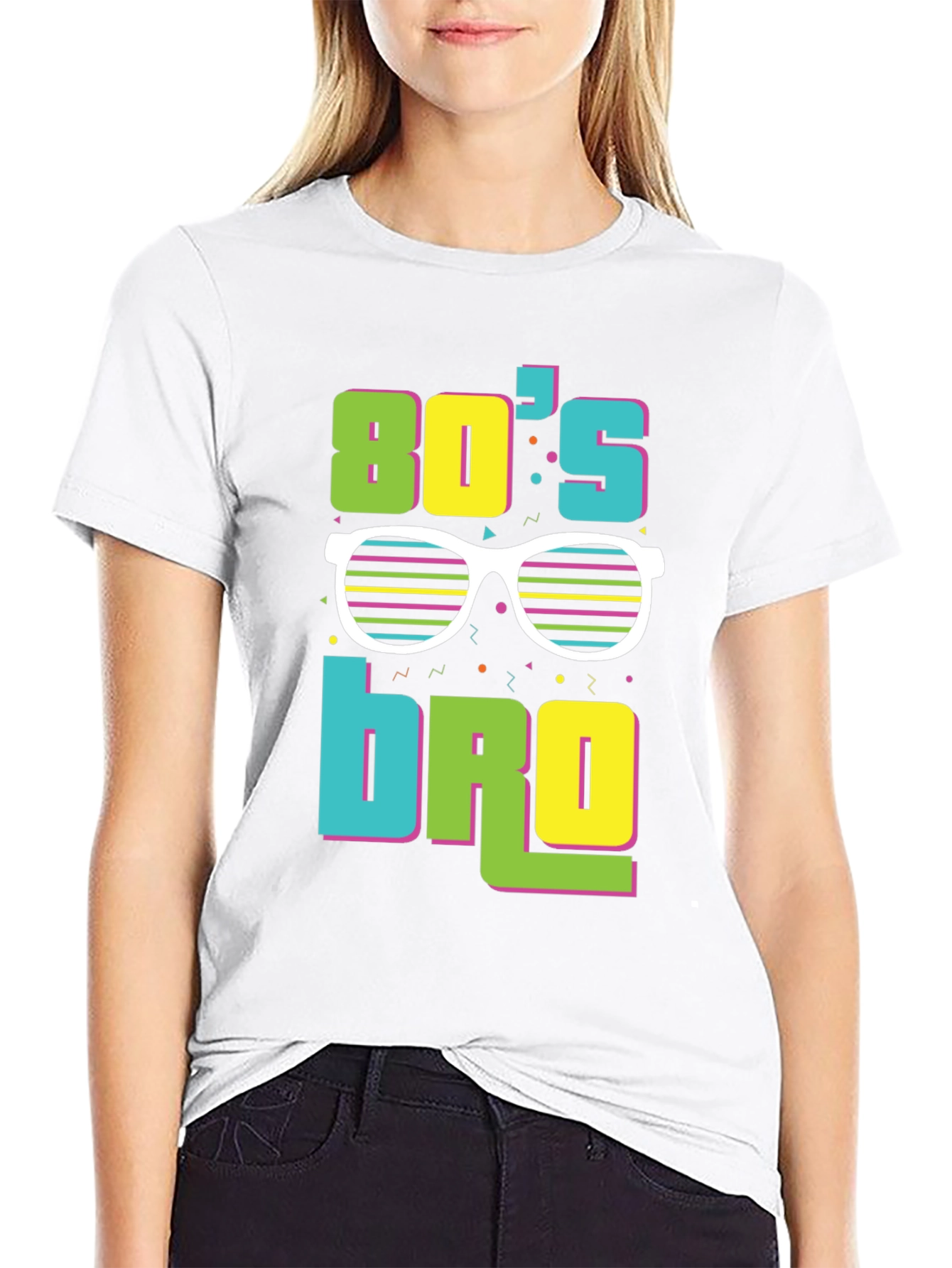 80s Bro T-Shirt - Retro Style