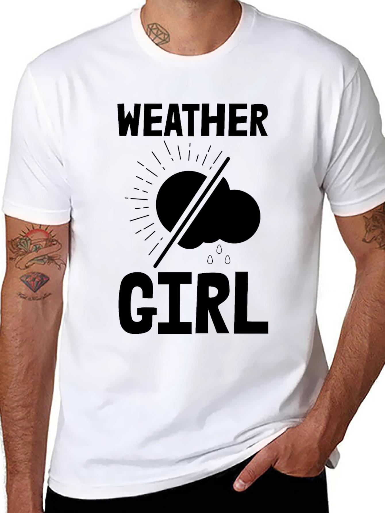 Weather Girl T-Shirt - Funny Weather Forecast Tee