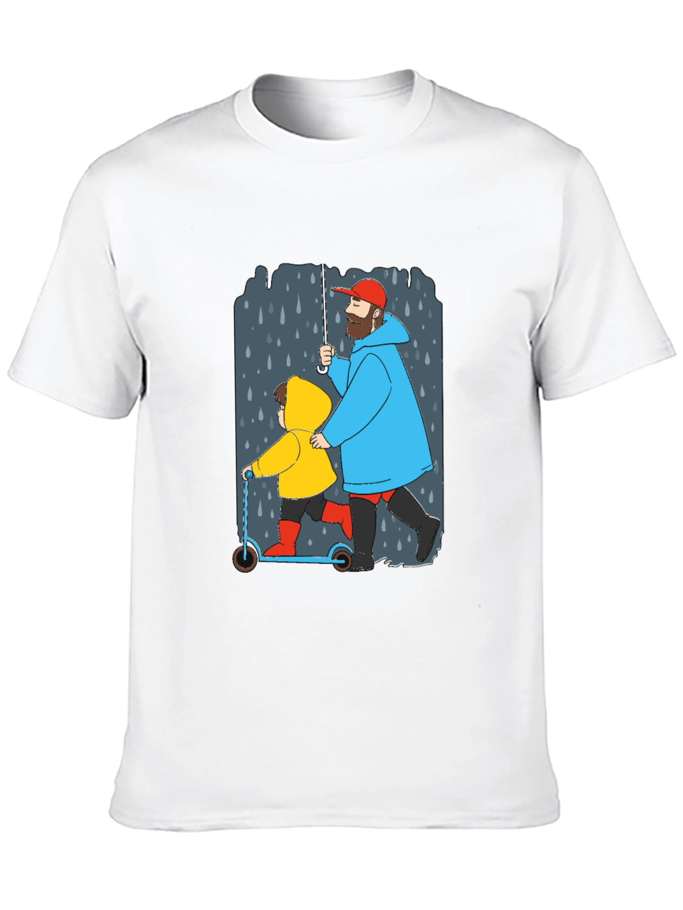 Rainy Day Graphic Tee - Dad & Kid
