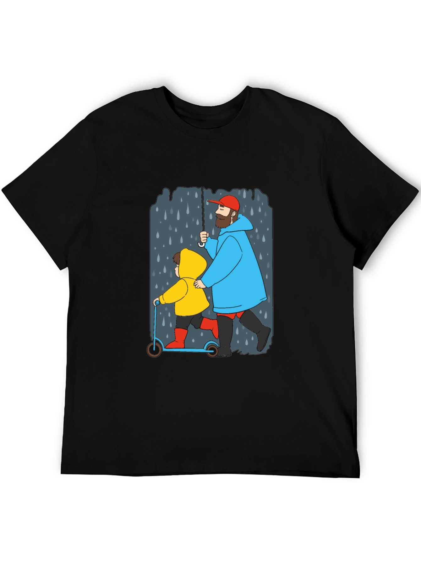 Rainy Day Graphic Tee - Dad & Kid