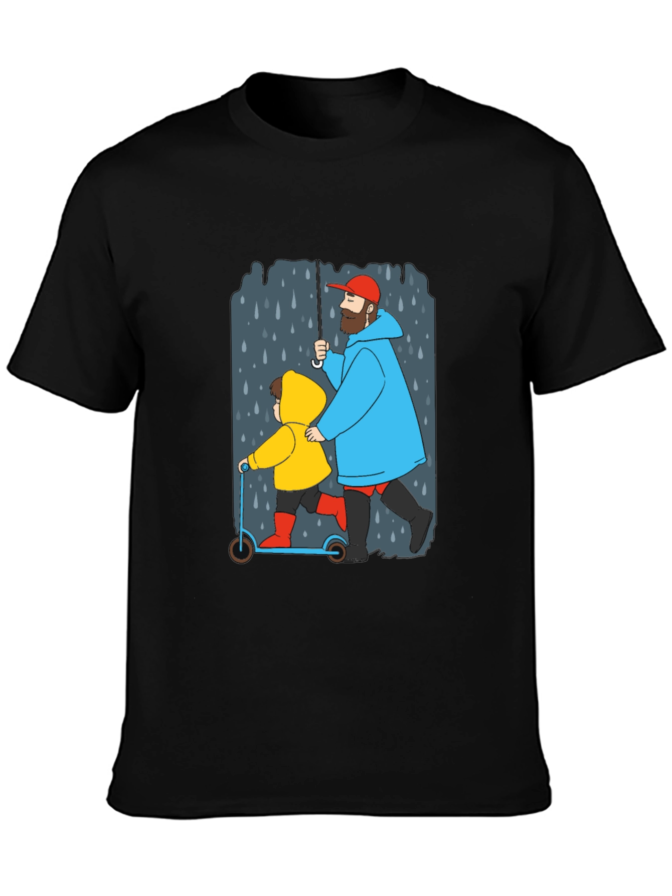 Rainy Day Graphic Tee - Dad & Kid