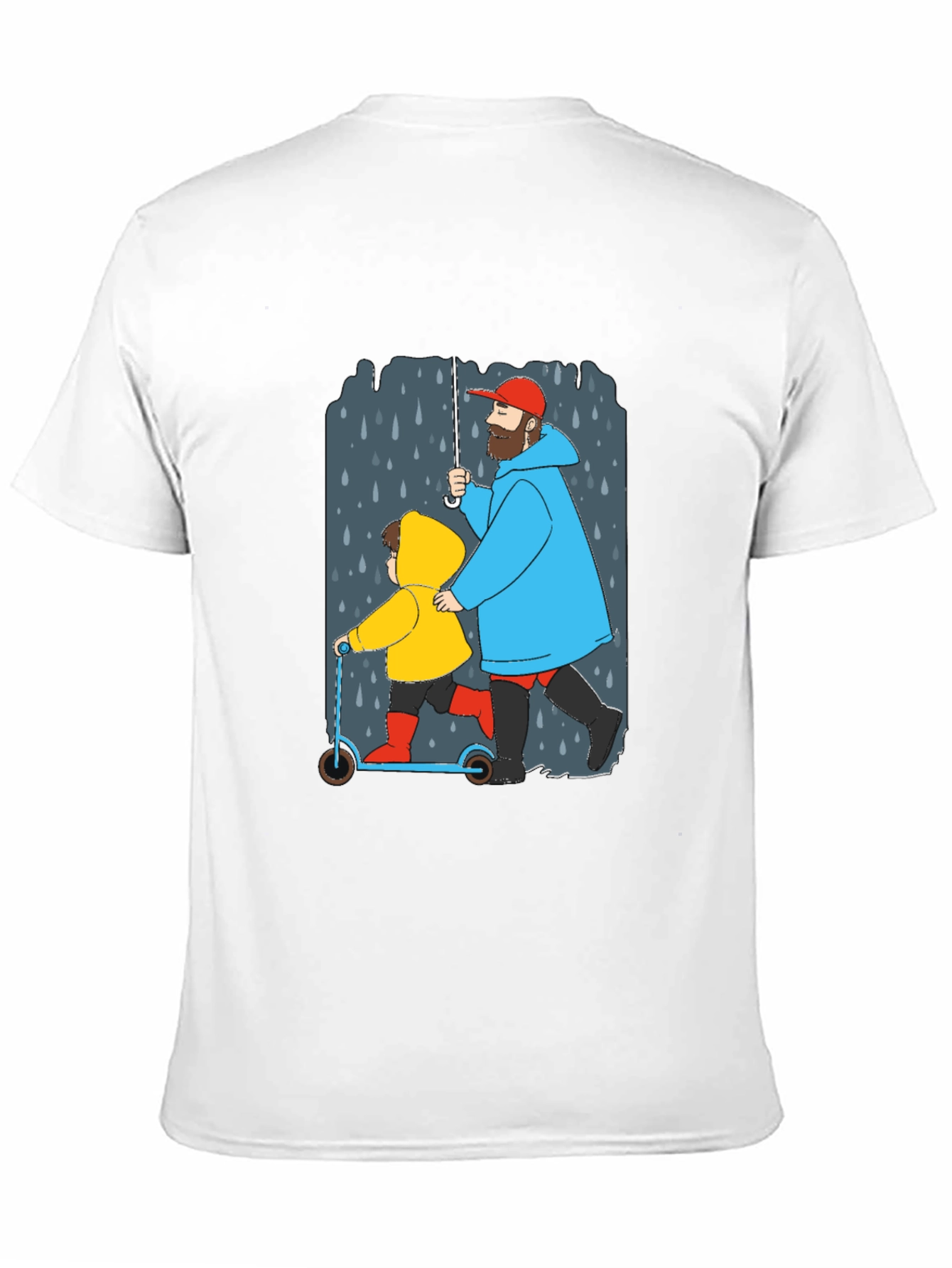 Rainy Day Graphic Tee - Dad & Kid