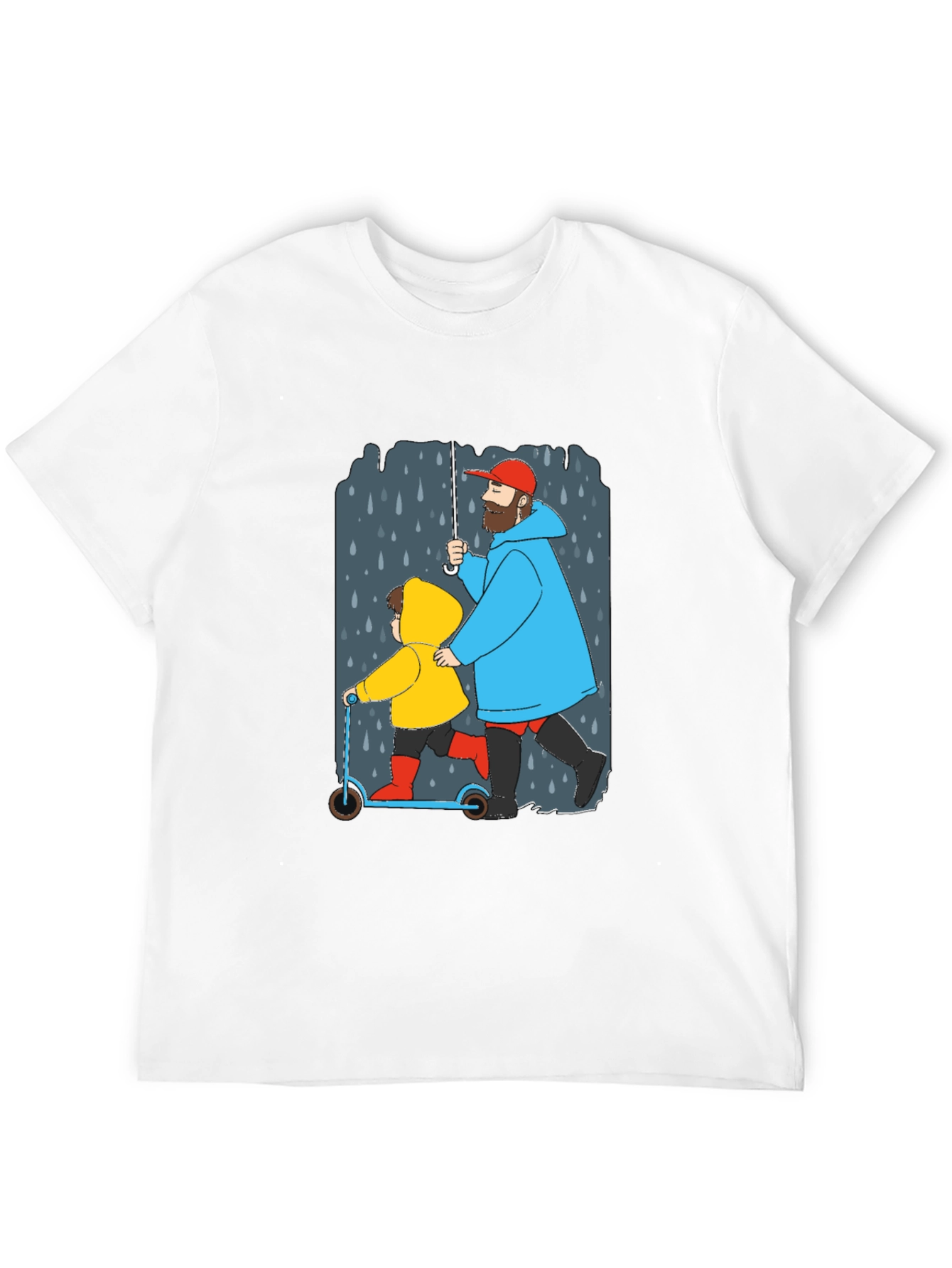 Rainy Day Graphic Tee - Dad & Kid