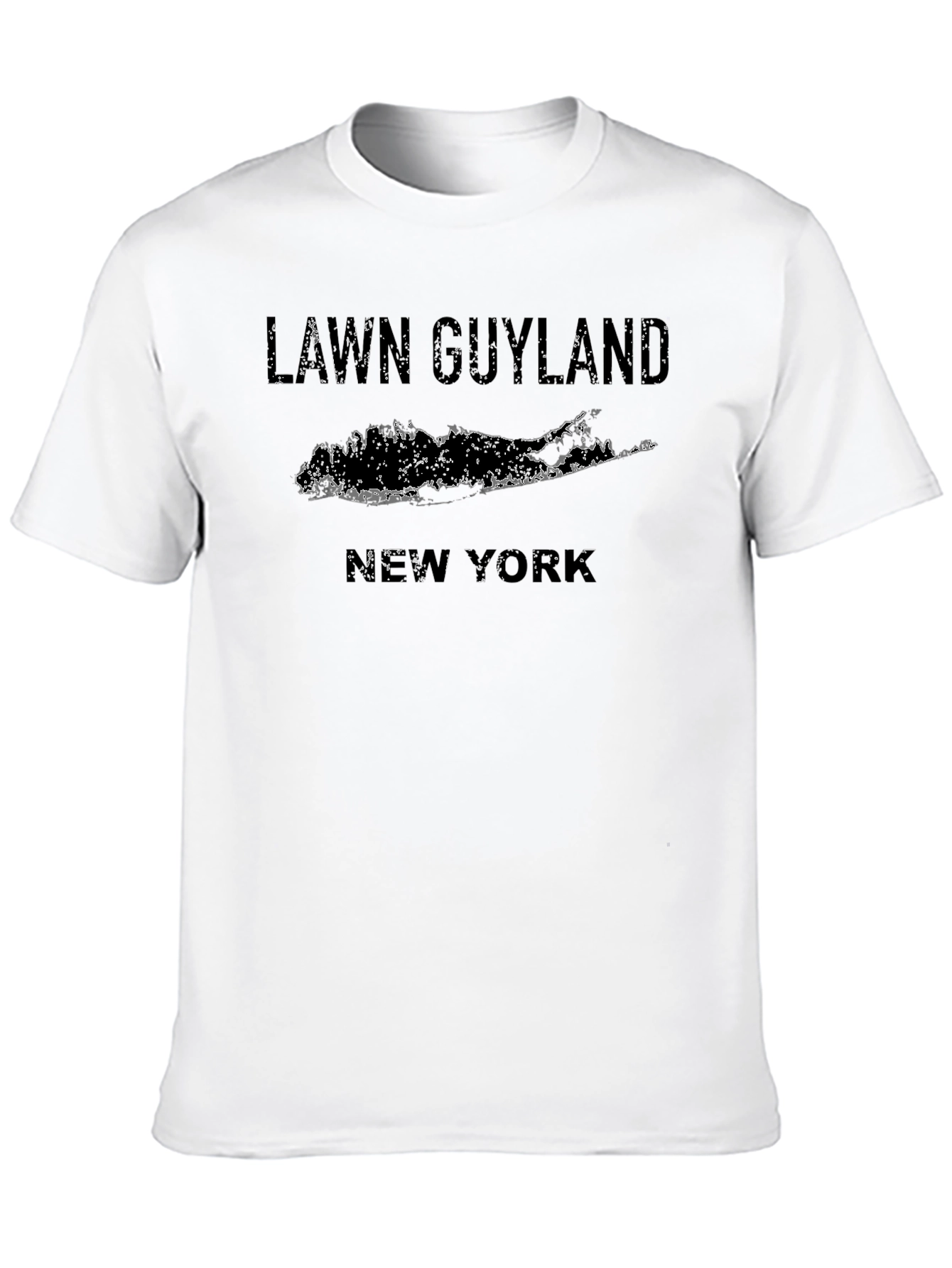 Lawn Guyland New York T-Shirt - Black