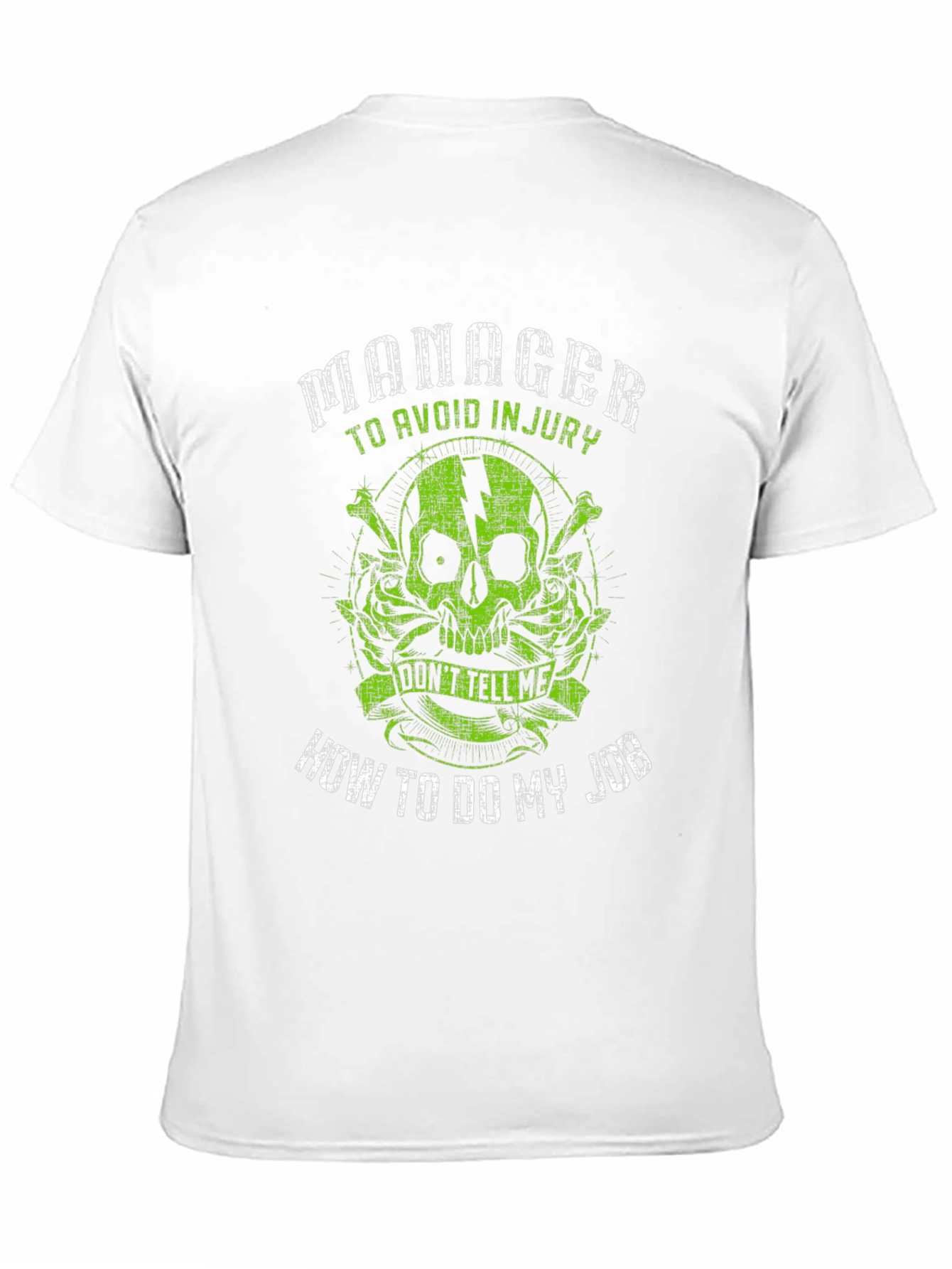 Manager Skull Graphic T-Shirt