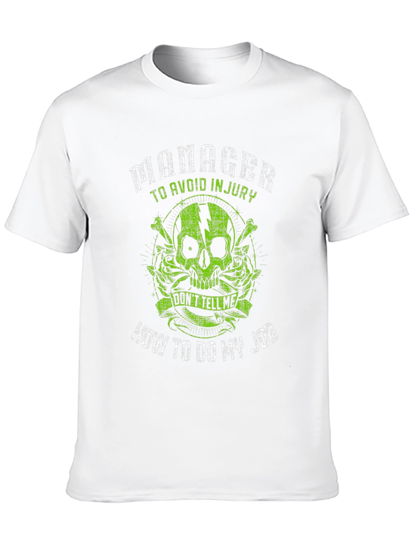 Manager Skull Graphic T-Shirt