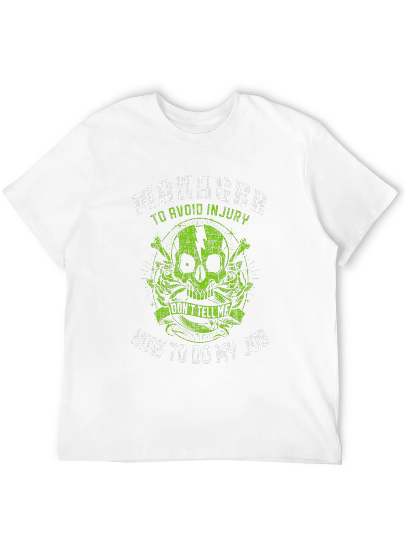 Manager Skull Graphic T-Shirt