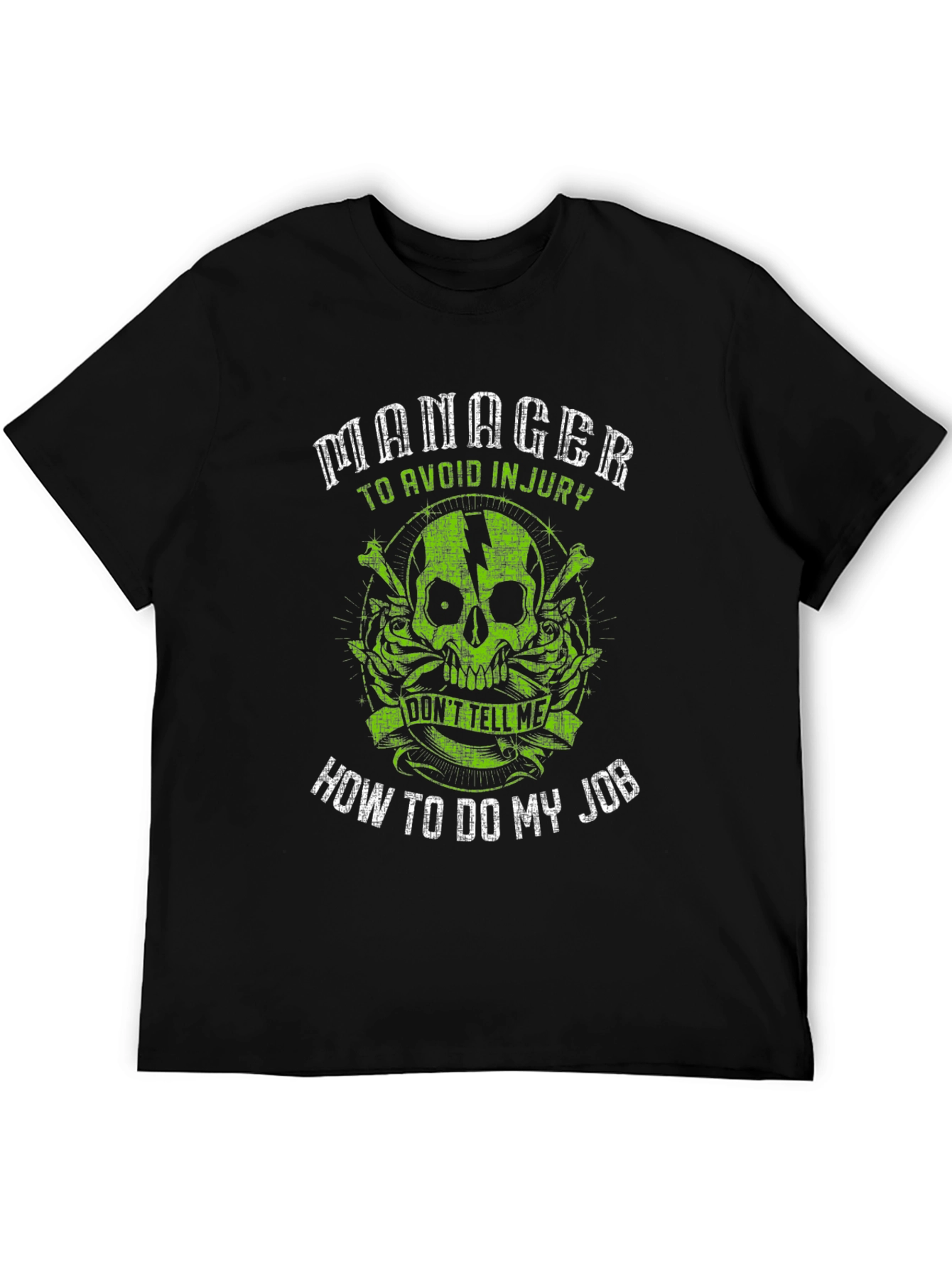 Manager Skull Graphic T-Shirt