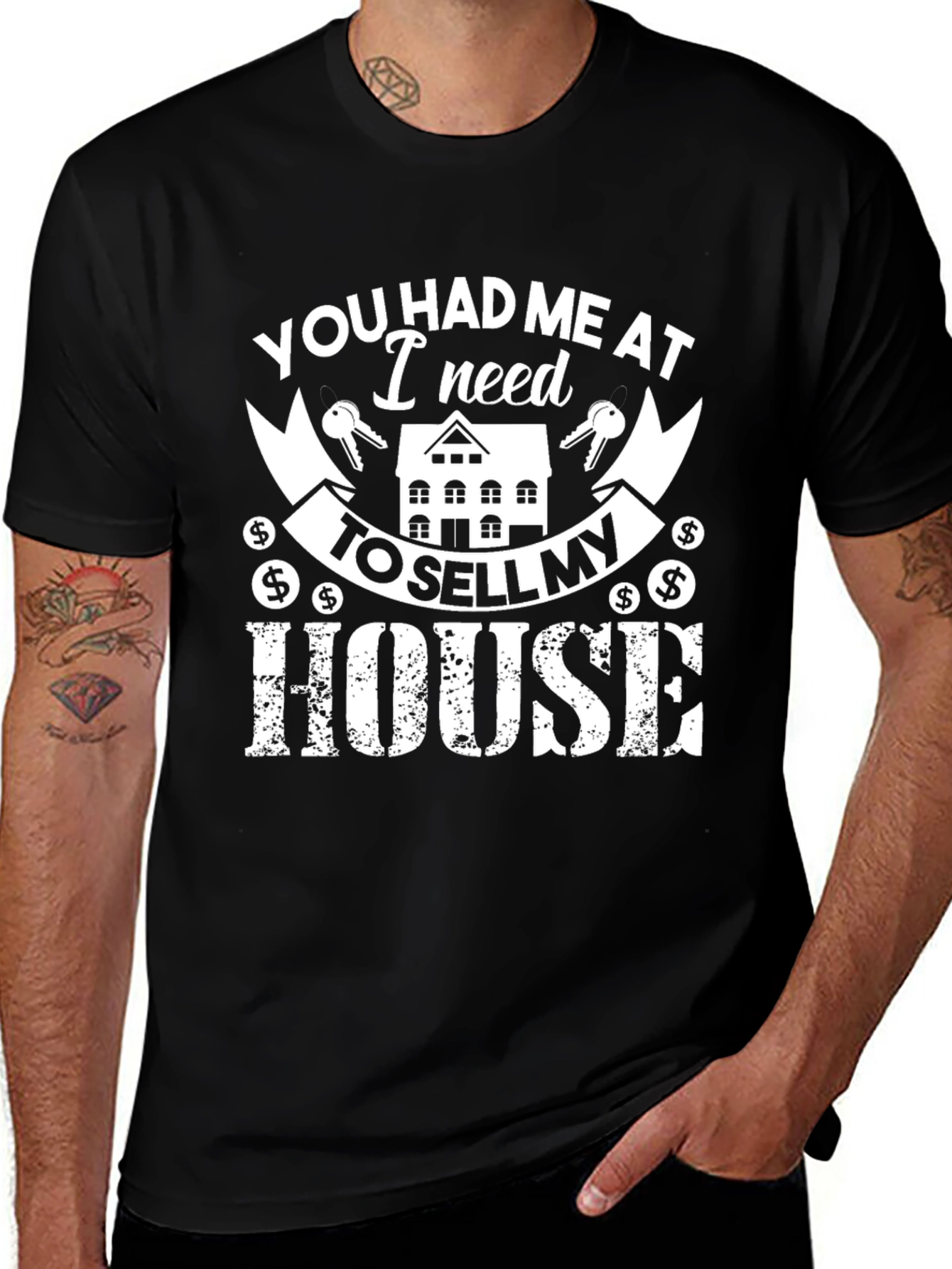 Sell My House Graphic T-Shirt