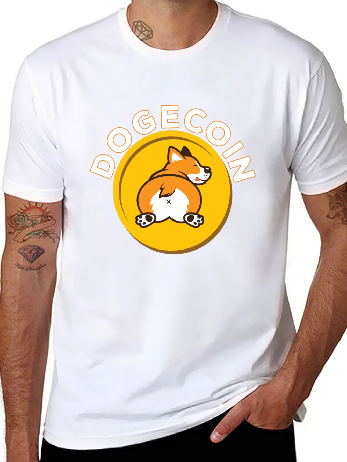 Dogecoin T-Shirt - Funny Dog Crypto Tee