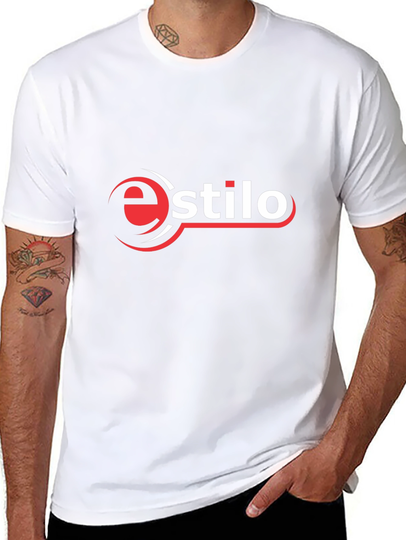 Estilo Graphic Print T-Shirt - Stylish Mens Tee