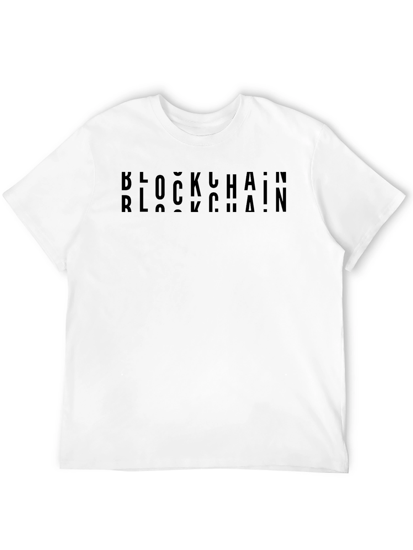 Blockchain Graphic Tee - Stylish Crypto Apparel