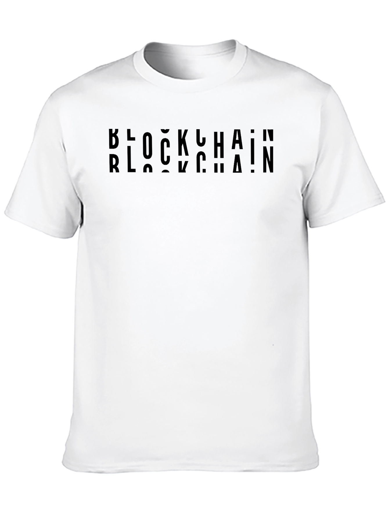 Blockchain Graphic Tee - Stylish Crypto Apparel
