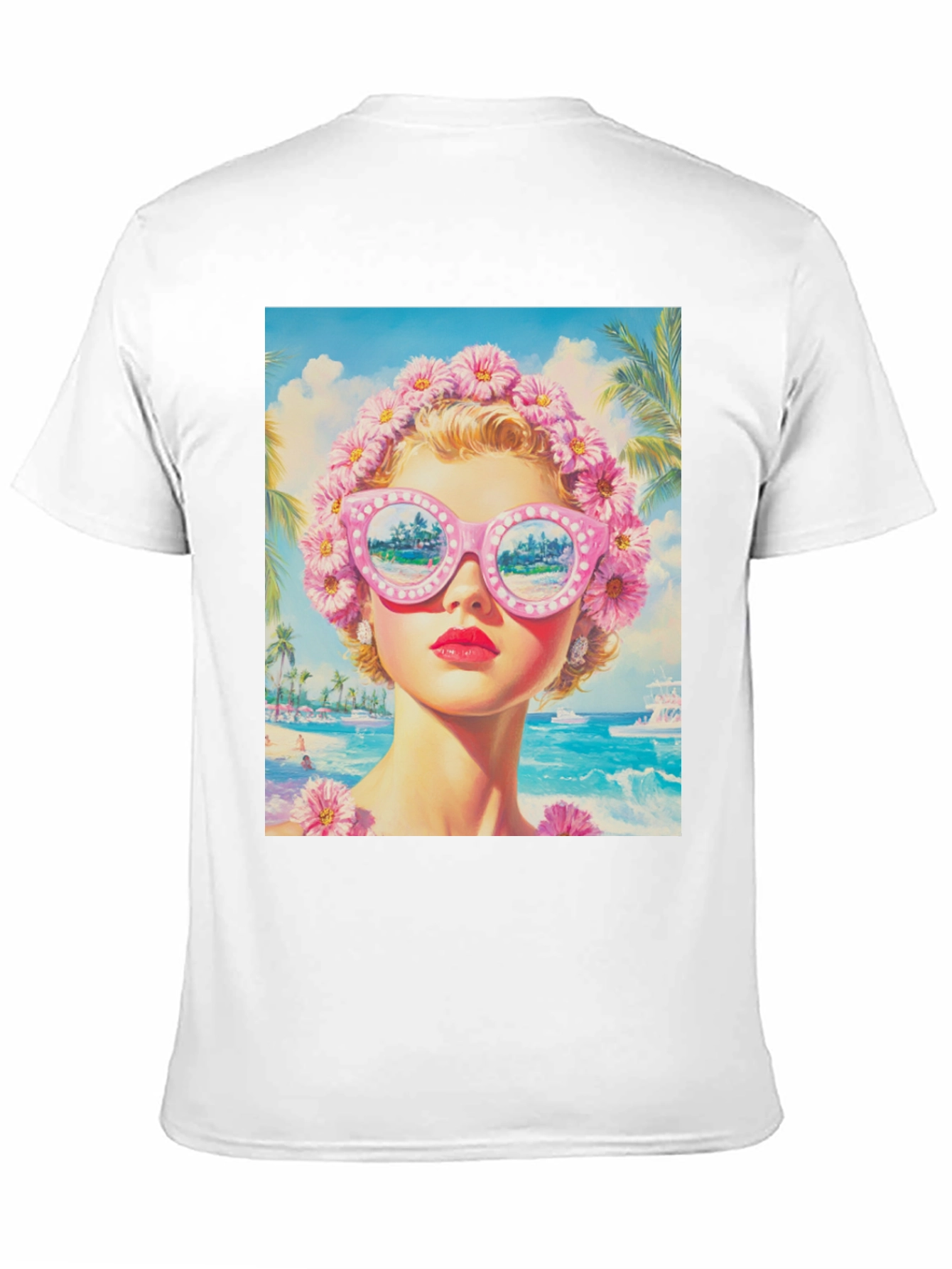 Retro Beach Vibes Graphic Tee