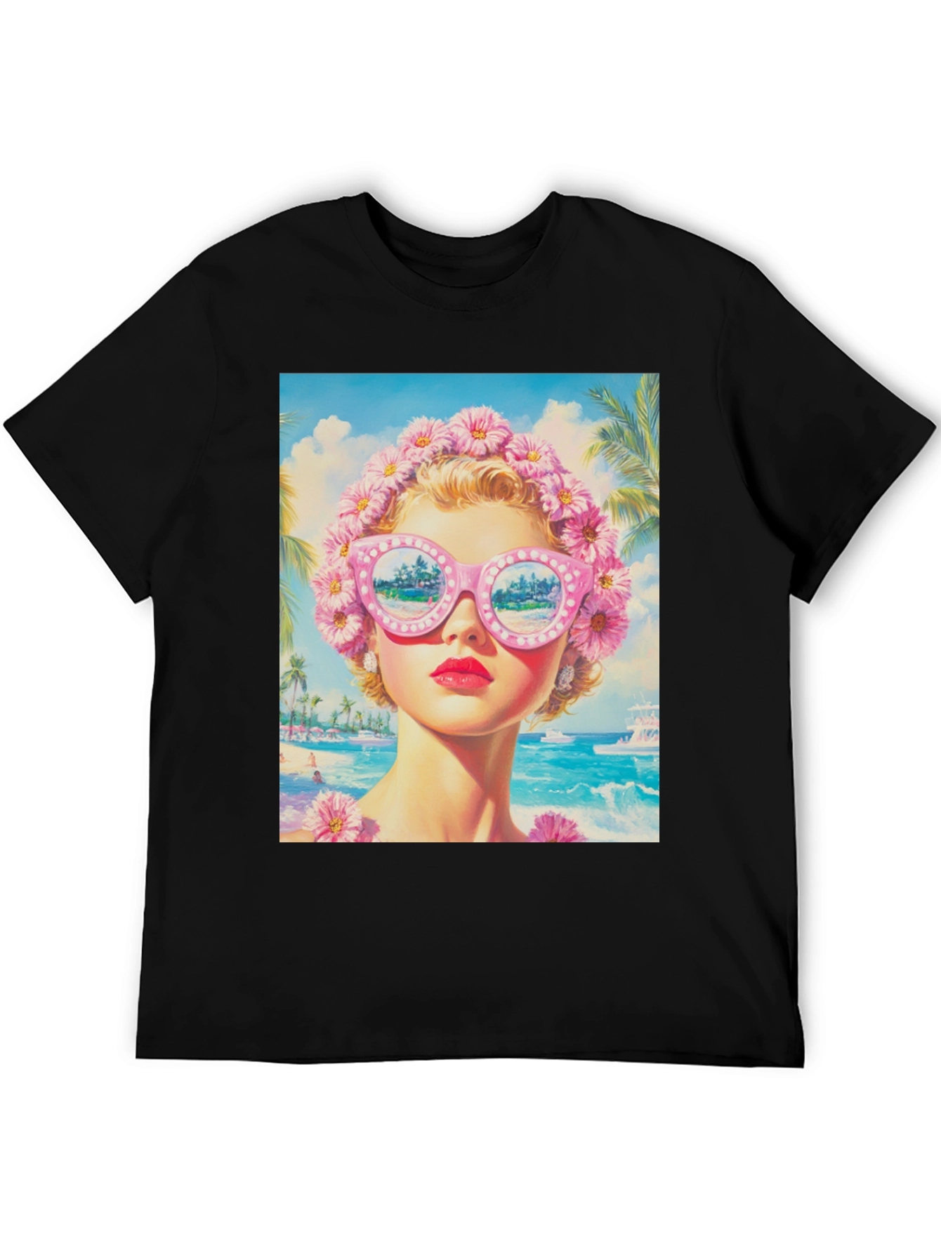 Retro Beach Vibes Graphic Tee