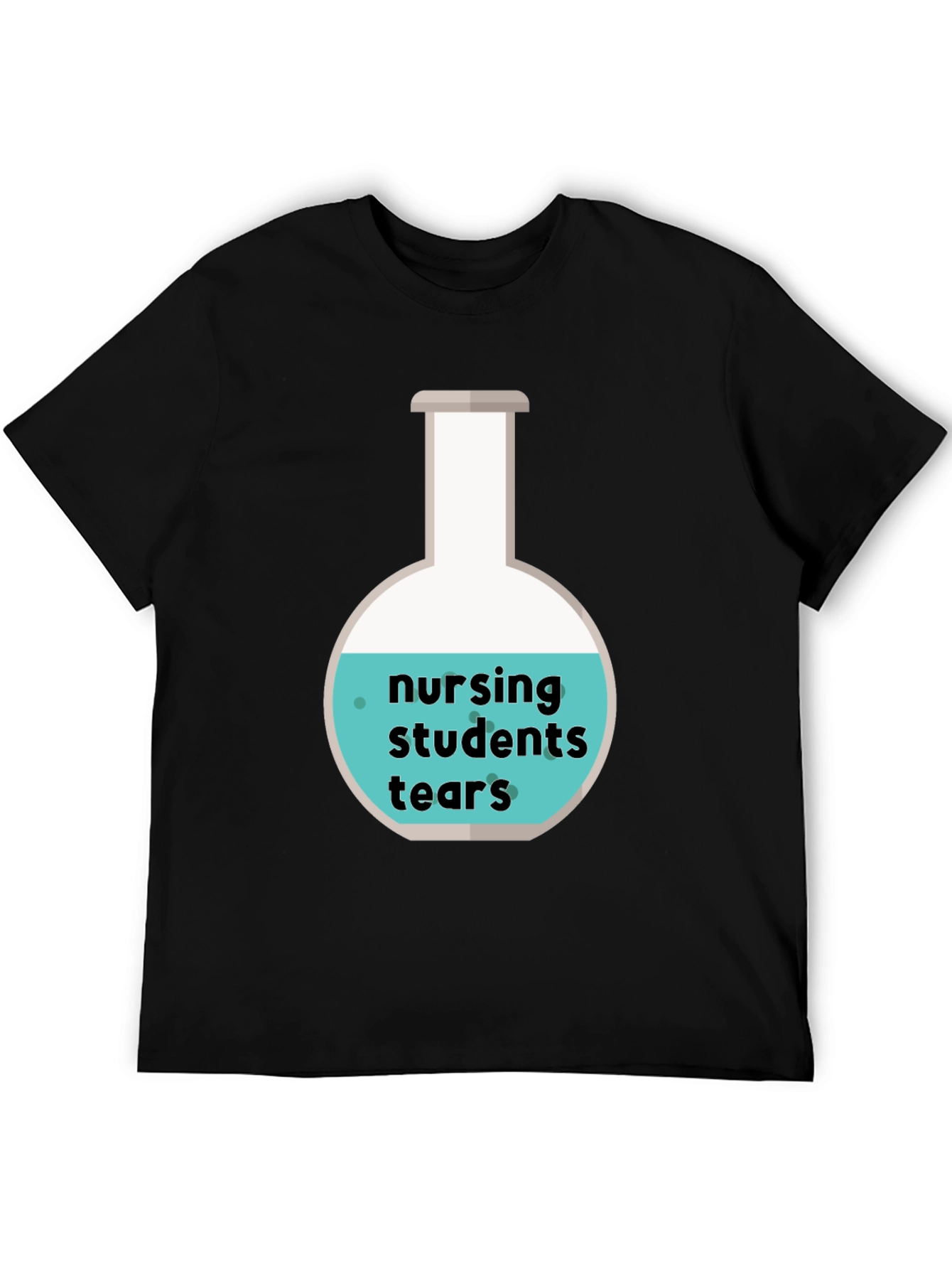 Nursing Student Tears T-Shirt - Novelty Graphic Tee