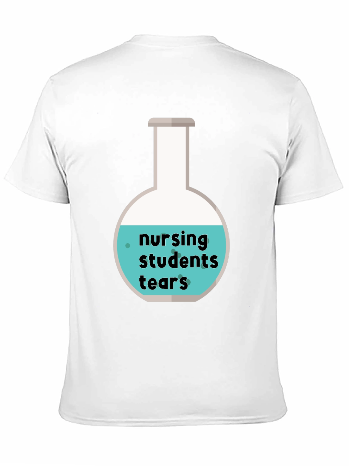 Nursing Student Tears T-Shirt - Novelty Graphic Tee
