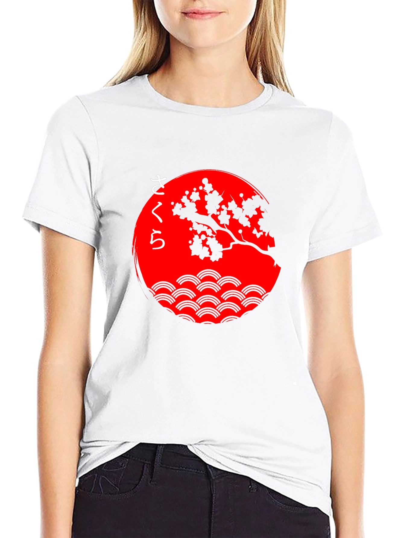 Sakura Tree Graphic Tee - Japanese Inspired Design
