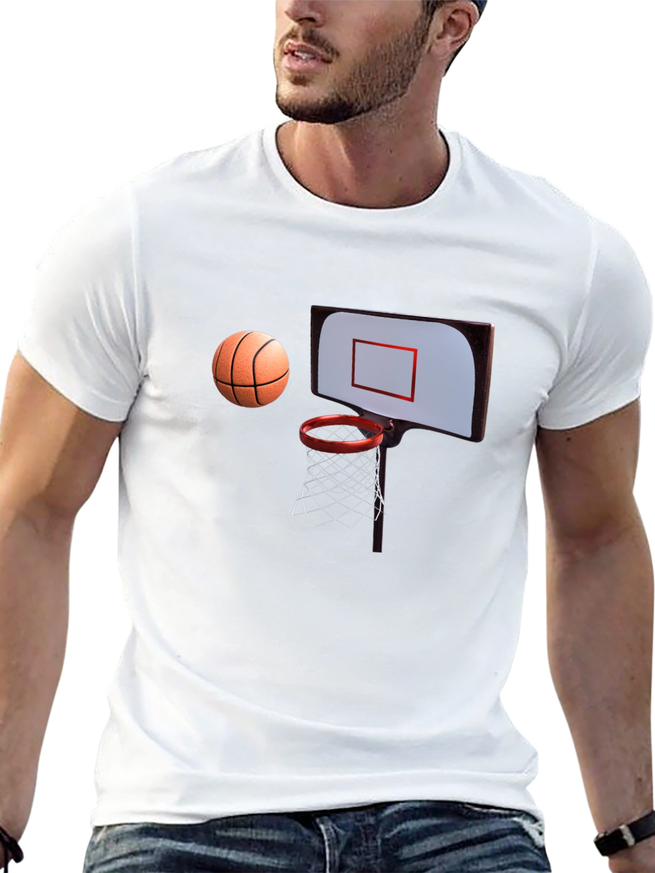 Basketball T-Shirt - Hoop Dreams Graphic Tee