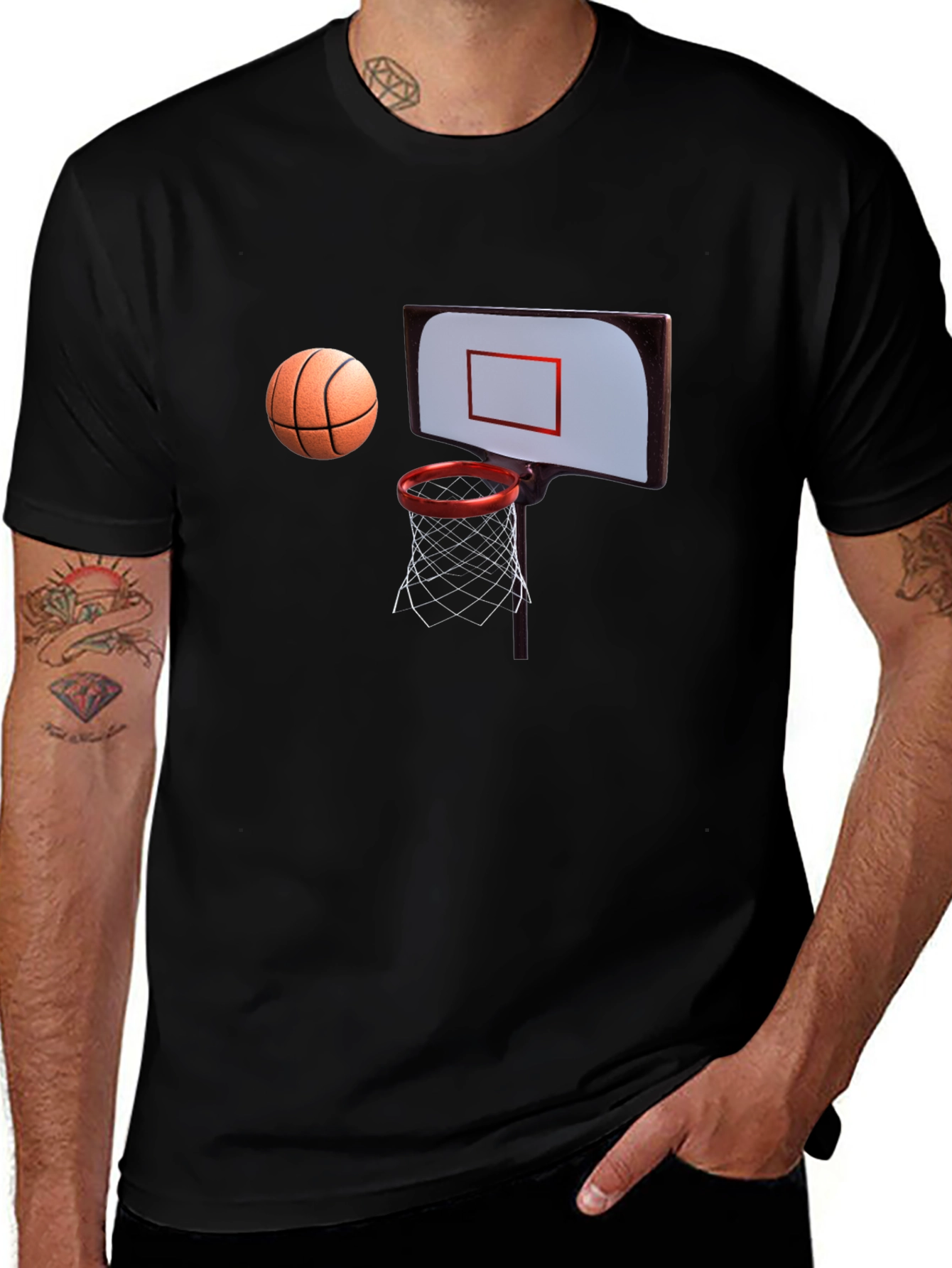 Basketball T-Shirt - Hoop Dreams Graphic Tee