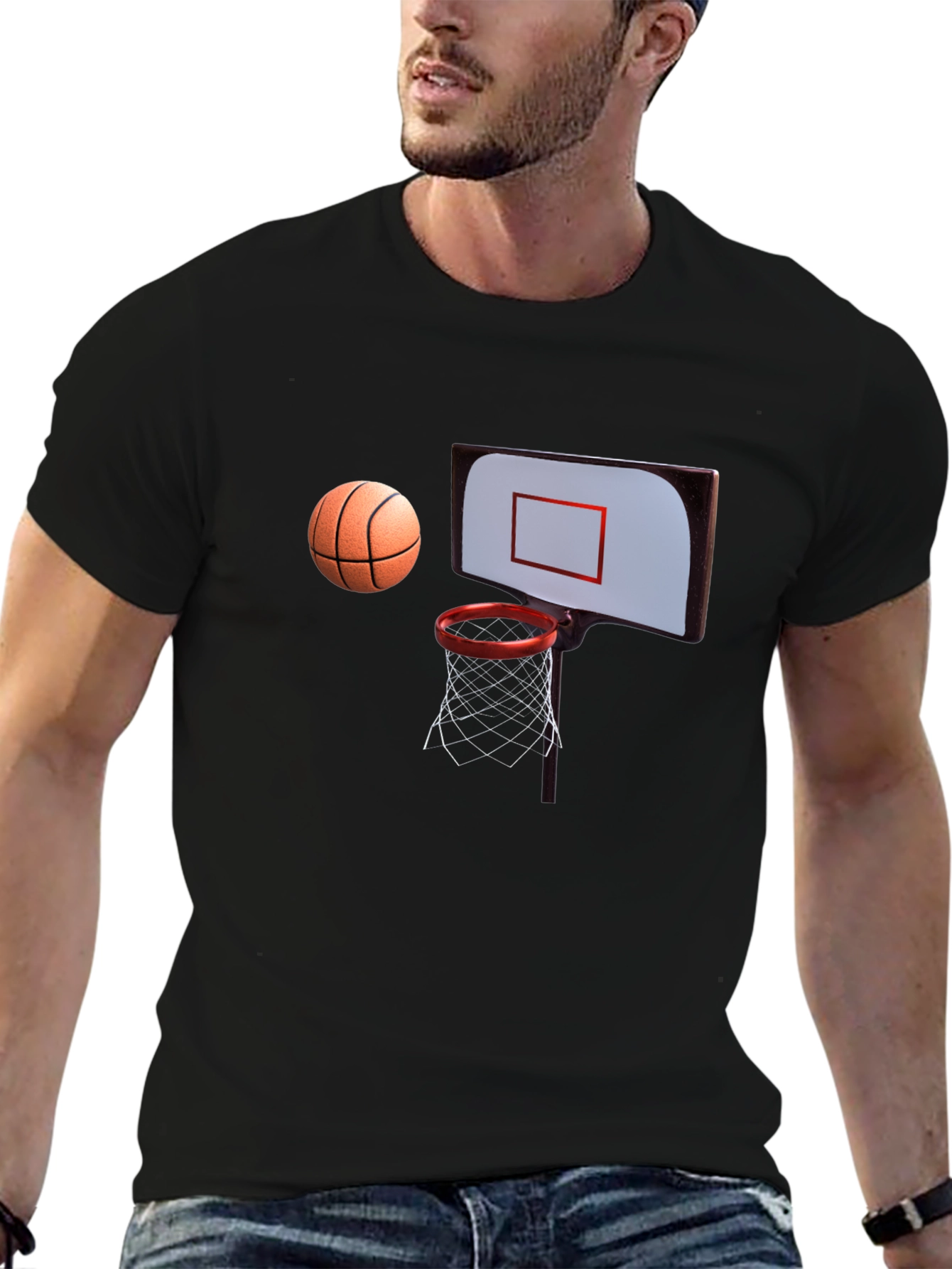 Basketball T-Shirt - Hoop Dreams Graphic Tee