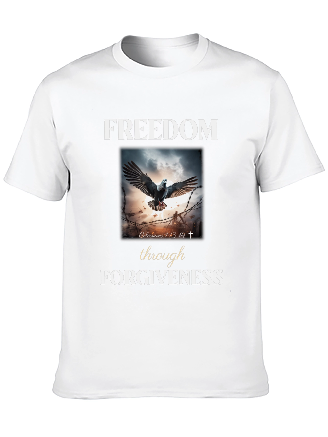 Freedom Through Forgiveness Dove T-Shirt