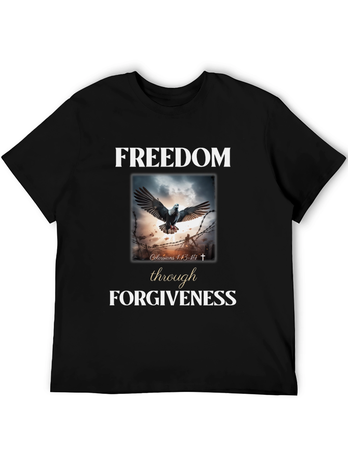 Freedom Through Forgiveness Dove T-Shirt
