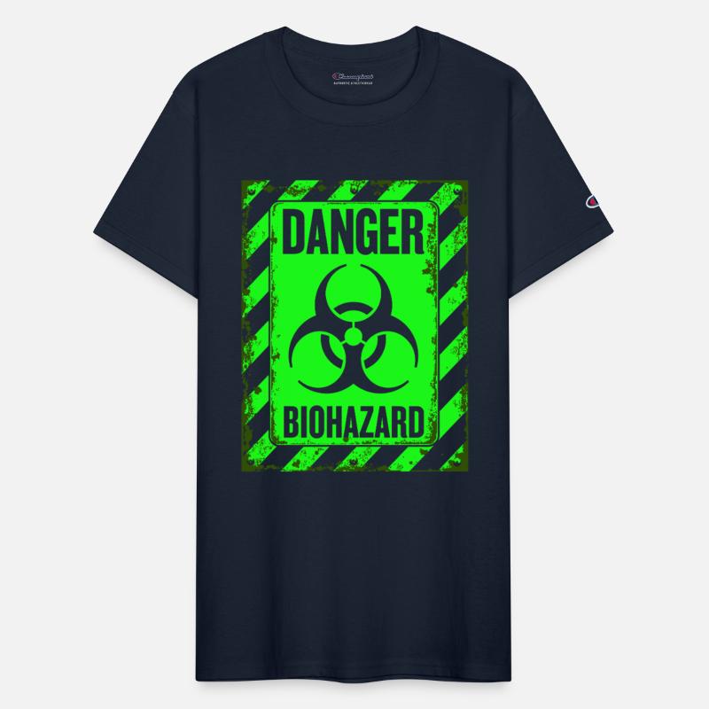 Danger Biohazard Grunge Bio Hazard Horror