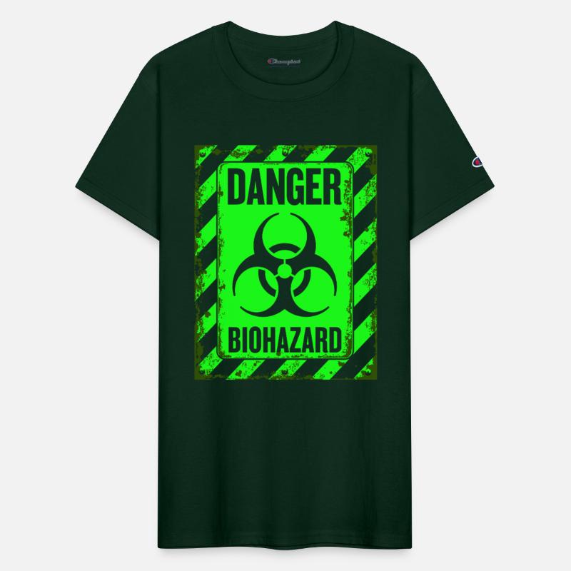 Danger Biohazard Grunge Bio Hazard Horror