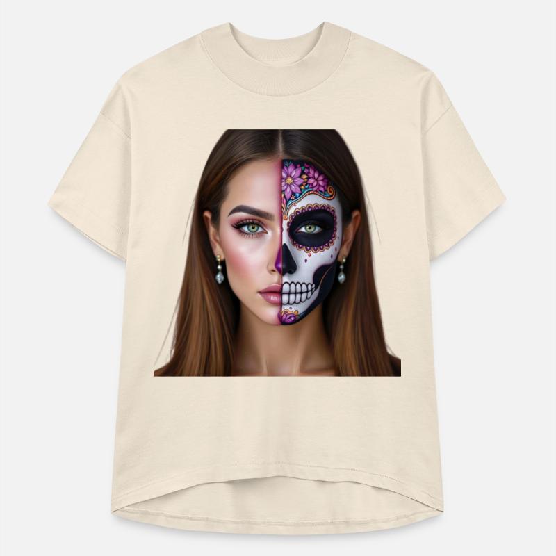 Day of the Dead Sugar Skull Face Art