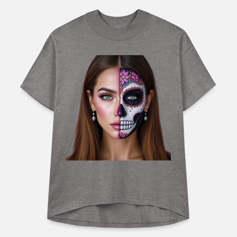 Day of the Dead Sugar Skull Face Art