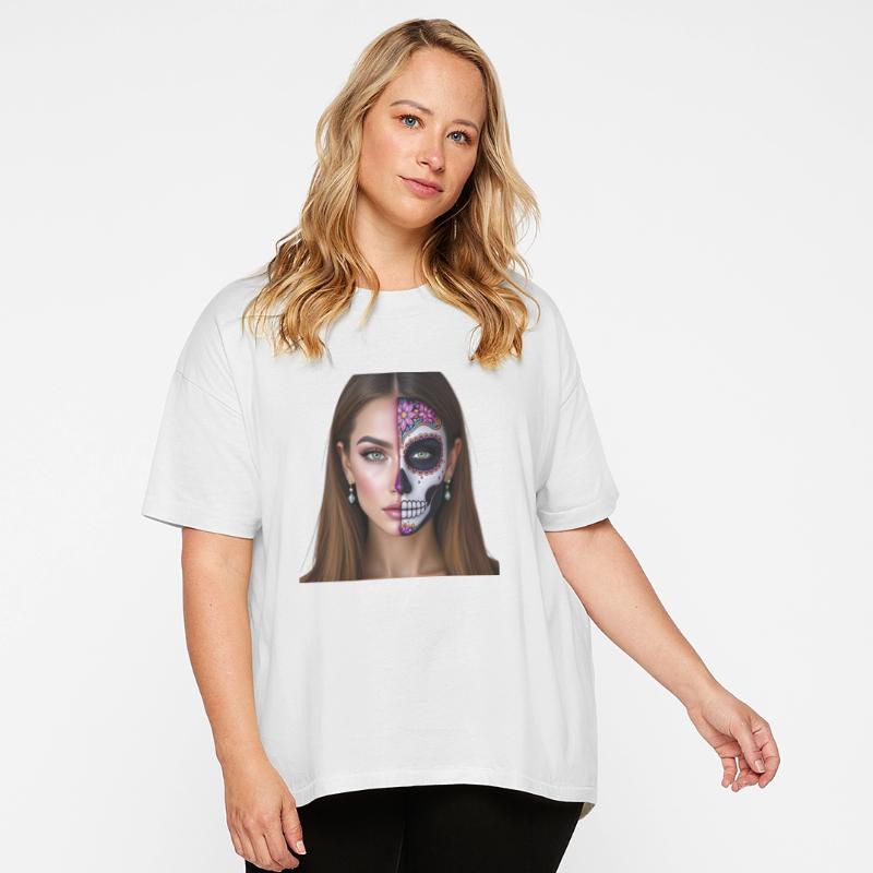 Day of the Dead Sugar Skull Face Art