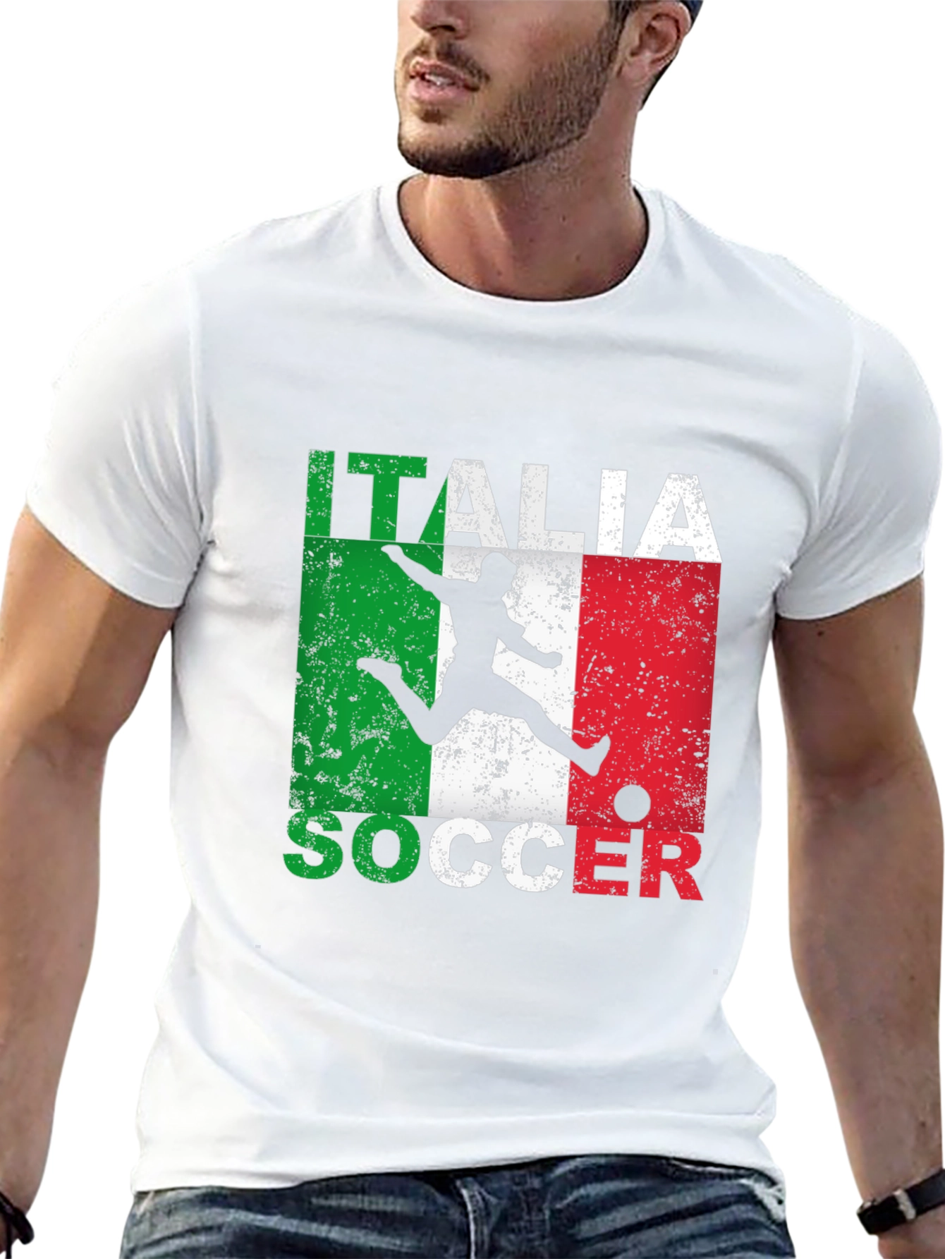 Italia Soccer Graphic T-Shirt