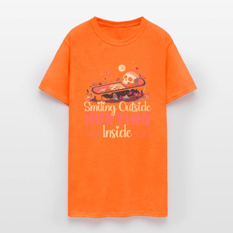 Dead Inside Sarcastic Gothic Skeleton Halloween
